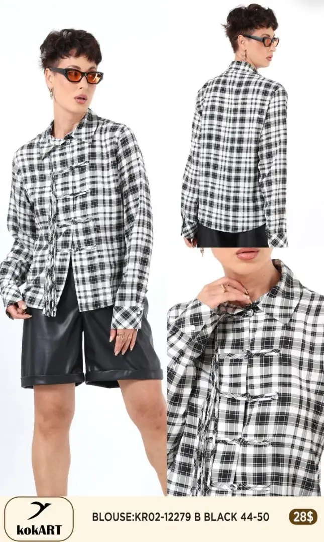 Блузка Esta Line (Black, модель 12279) оптом