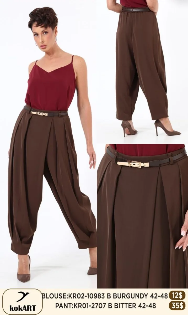 Брюки Esta Line (Brown, модель 2707) оптом