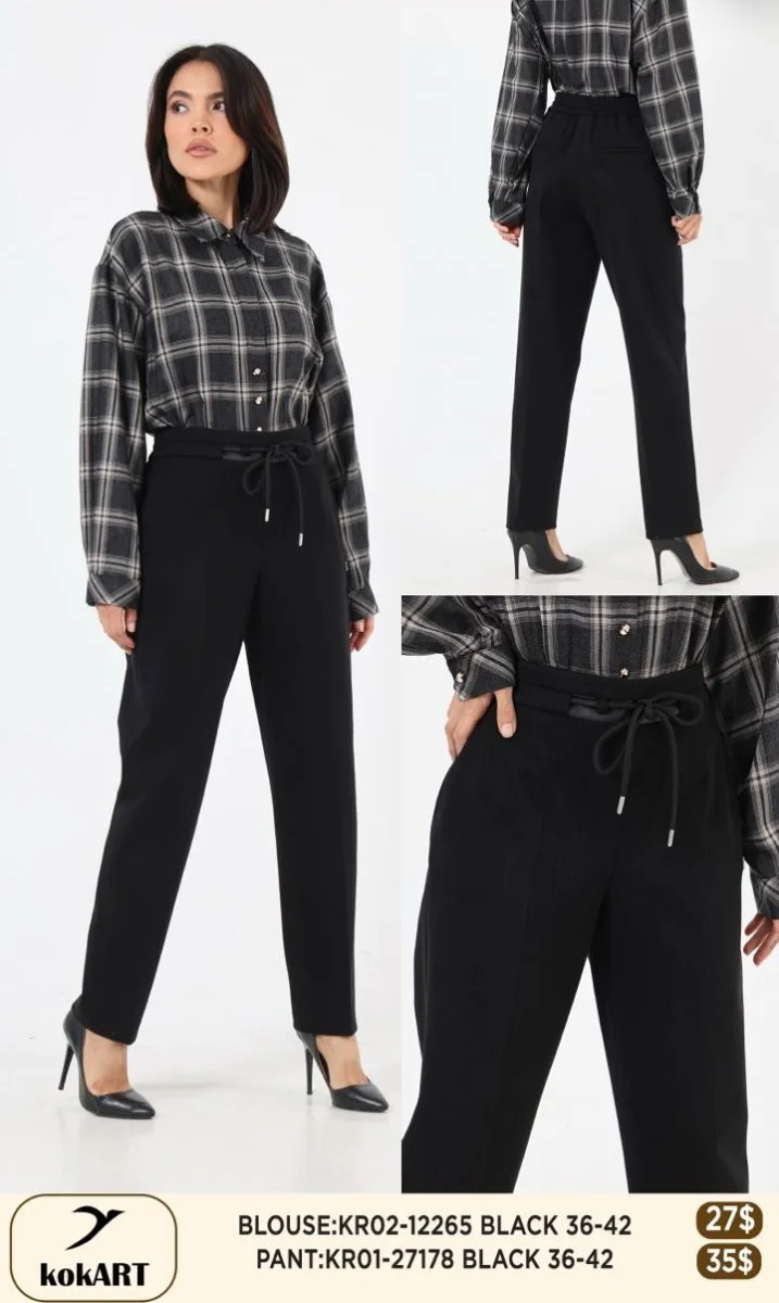 Брюки Esta Line (Black, модель 27178) оптом