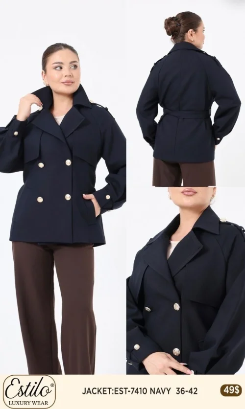 Жакет Esta Line (Navy, модель 7410) оптом