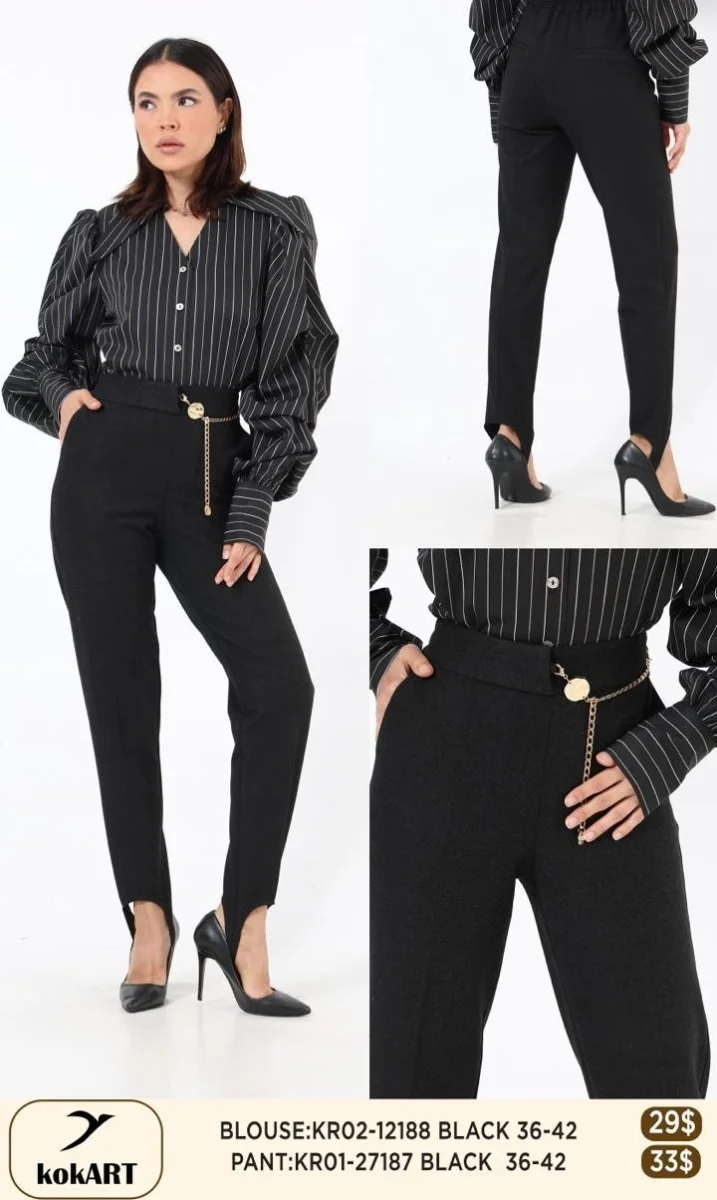 Брюки Esta Line (Black, модель 27187) оптом