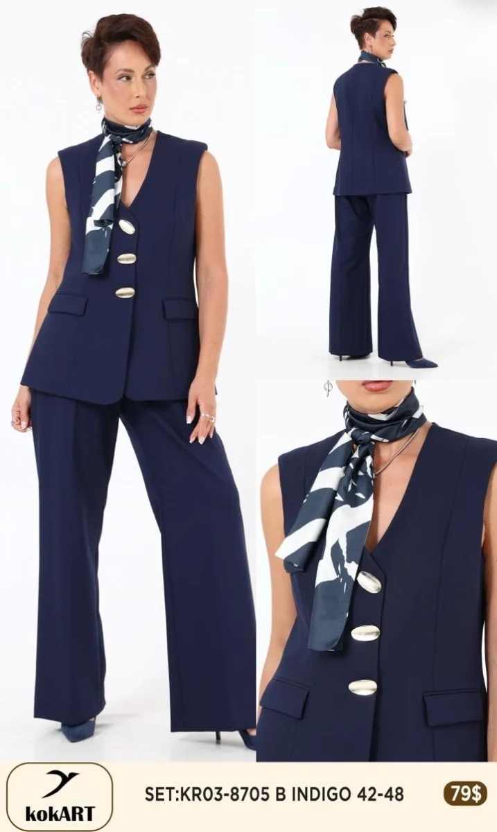 Костюмы и комплекты Esta Line (Navy, модель 8705) оптом