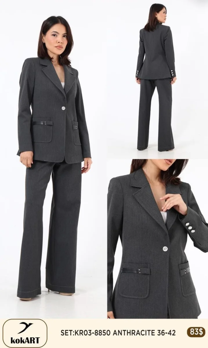 Костюмы и комплекты Esta Line (Dark gray, модель 8850) оптом