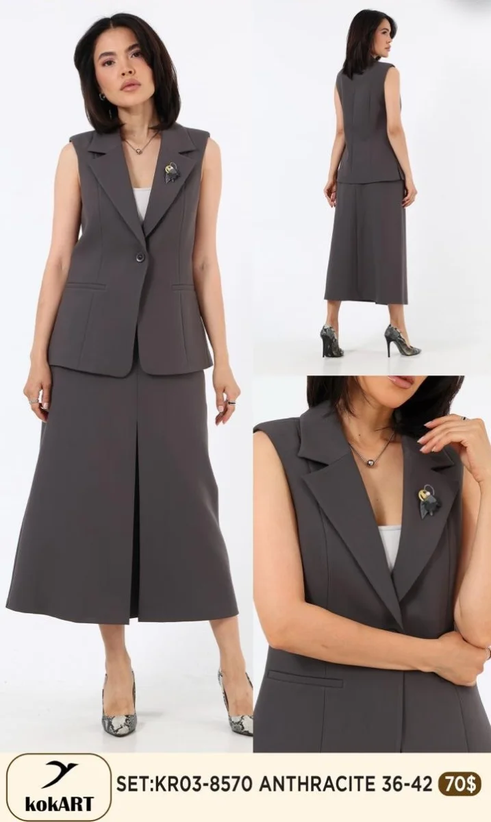 Костюмы и комплекты Esta Line (Dark gray, модель 8570) оптом
