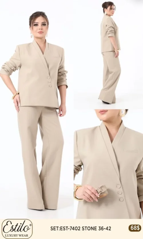 Костюмы и комплекты Esta Line (Beige, модель EST7402) оптом