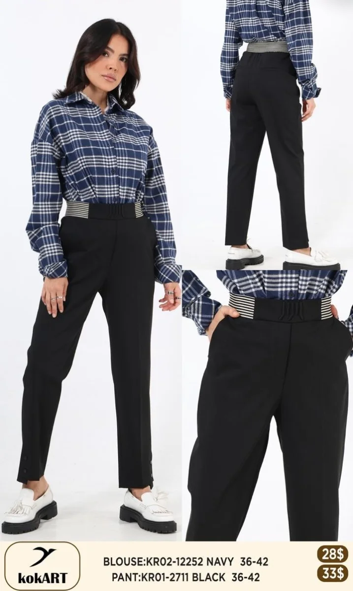 Блузка Esta Line (Navy, модель 12252) оптом