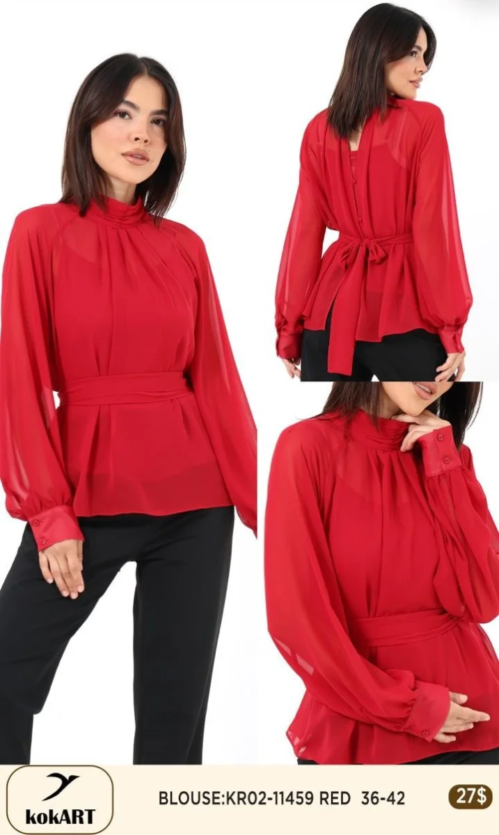 Блузка Esta Line (Red, модель 11459) оптом