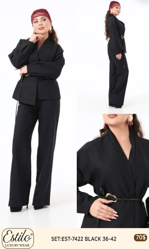 Костюмы и комплекты Esta Line (Black, модель EST-7422) оптом