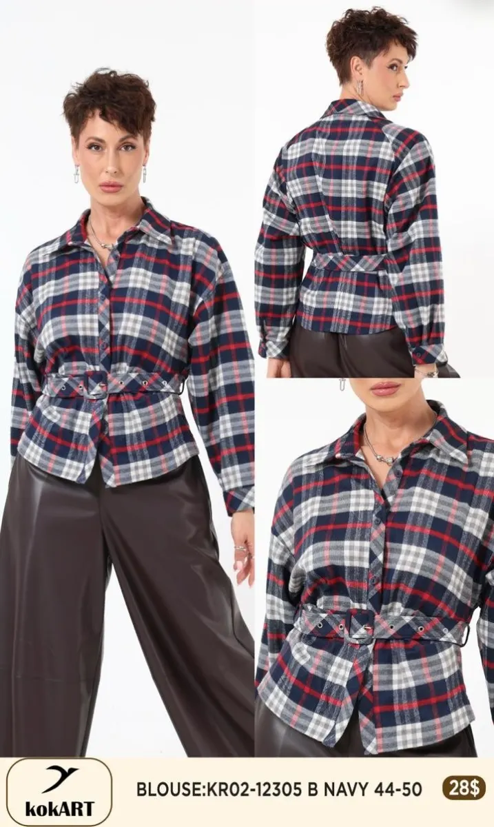 Блузка Esta Line (Navy, модель 12305) оптом