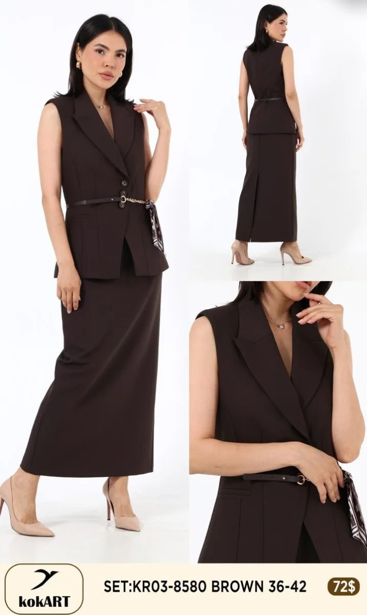 Костюмы и комплекты Esta Line (Brown, модель 8580) оптом