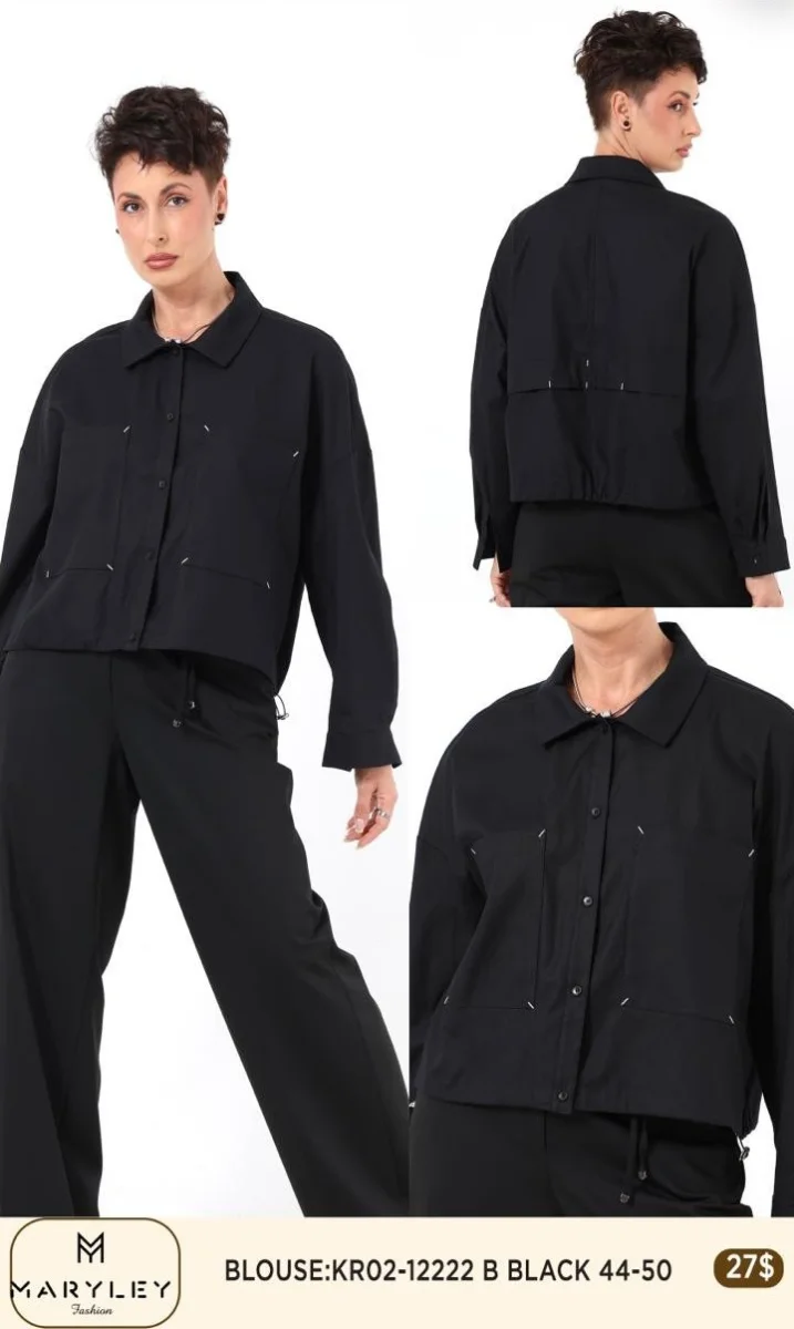 Блузка Esta Line (Black, модель 12222) оптом