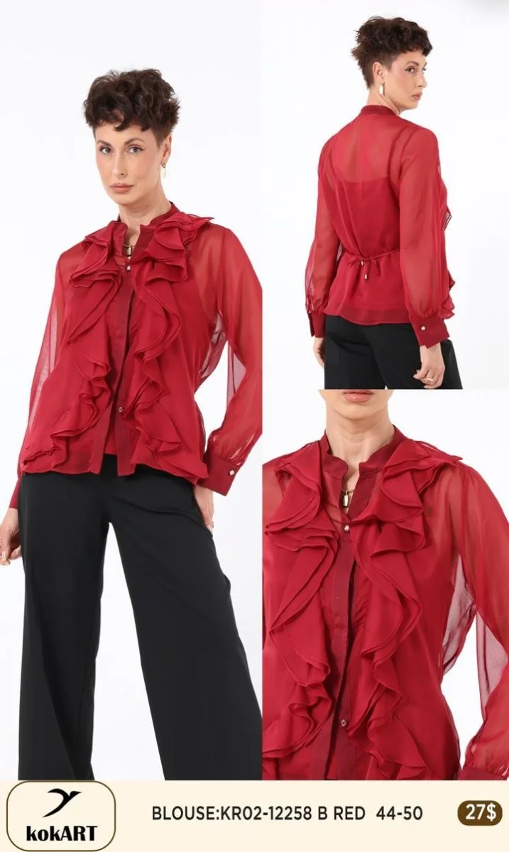 Блузка Esta Line (Red, модель 12258) оптом