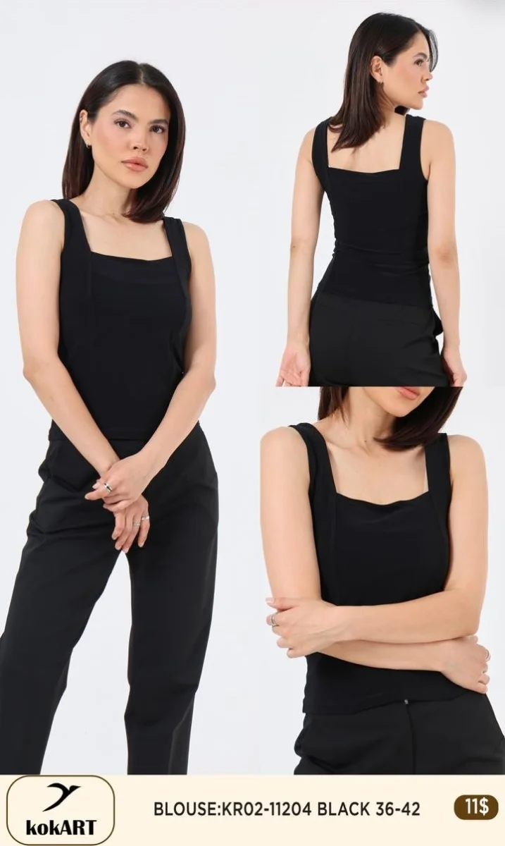 Блузка Esta Line (Black, модель 11204) оптом