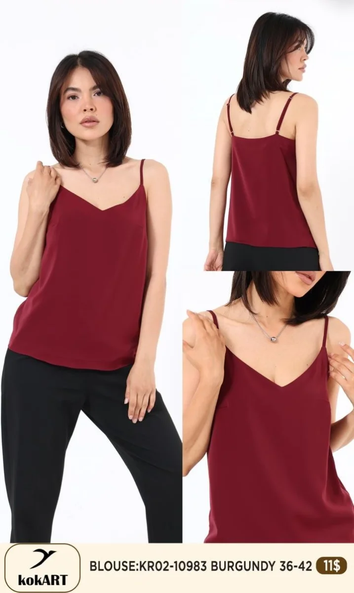 Блузка Esta Line (Burgundy, модель 10983) оптом