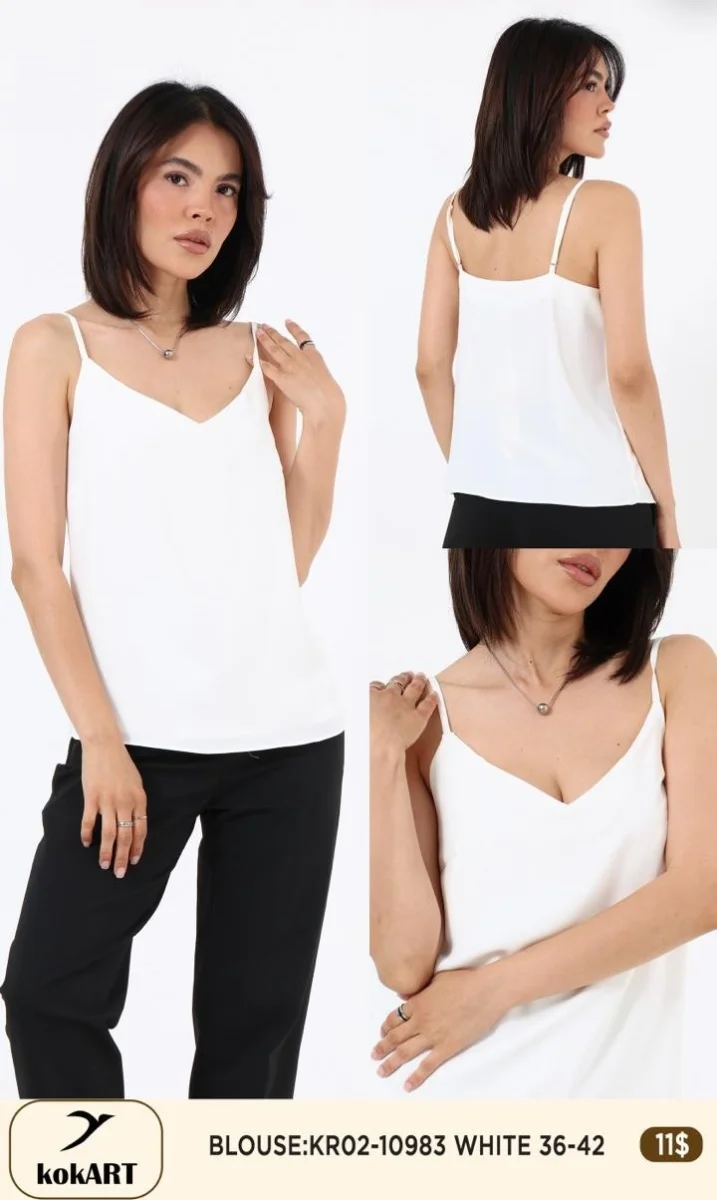 Блузка Esta Line (White, модель 10983) оптом