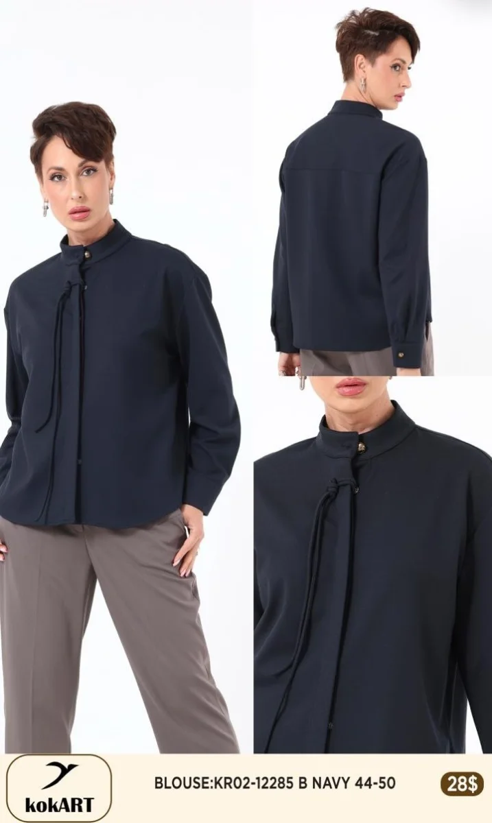 Блузка Esta Line (Navy, модель 12285) оптом