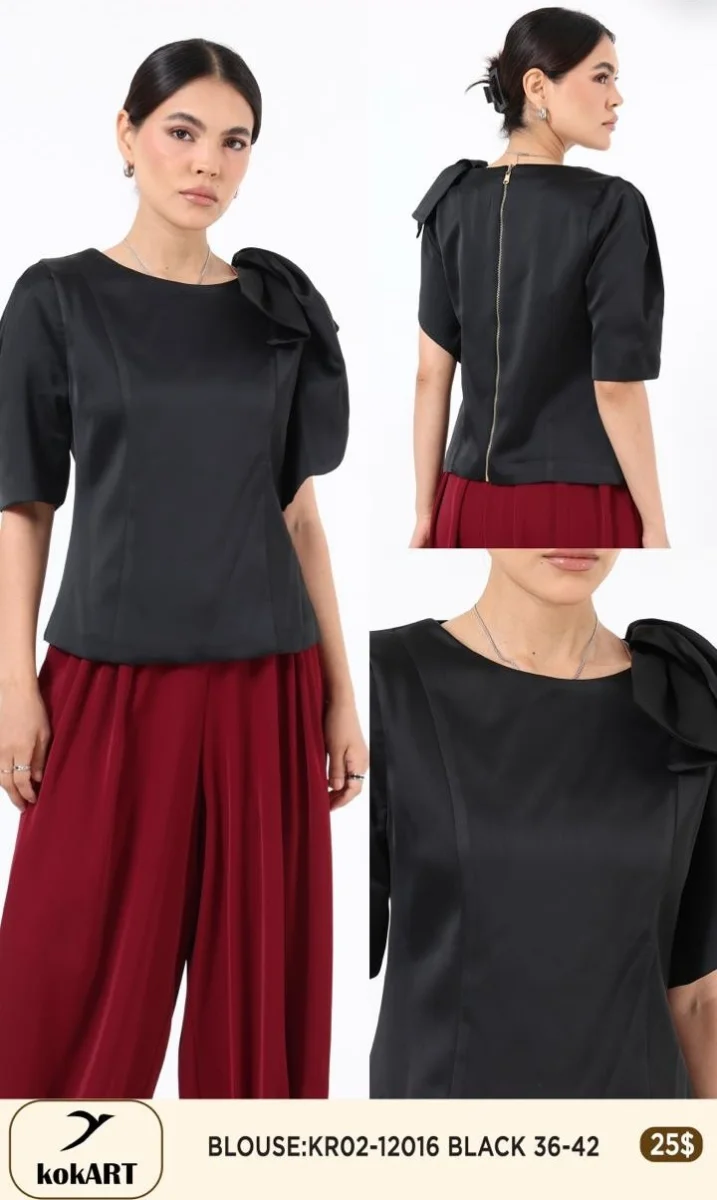 Блузка Esta Line (Black, модель 12016) оптом