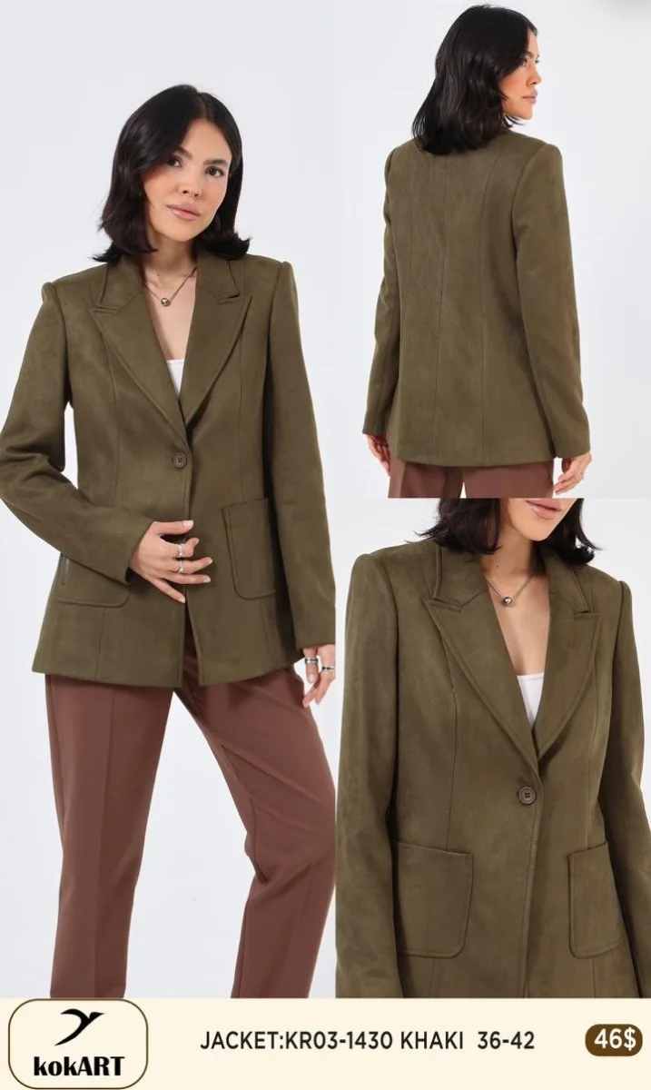 Жакет Esta Line (Olive, модель 1430) оптом