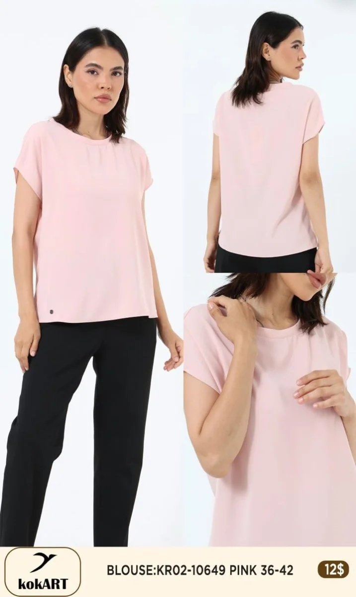 Блузка Esta Line (Pink, модель 10649) оптом