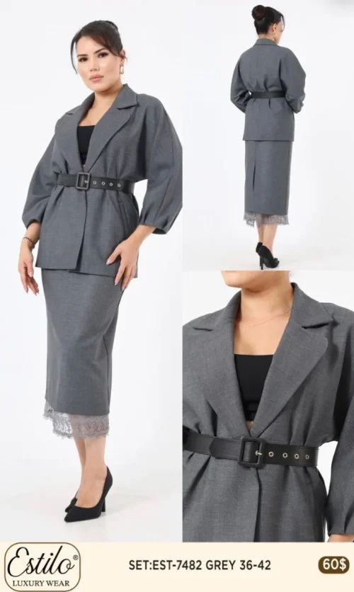 Костюмы и комплекты Esta Line (Gray, модель 7482) оптом