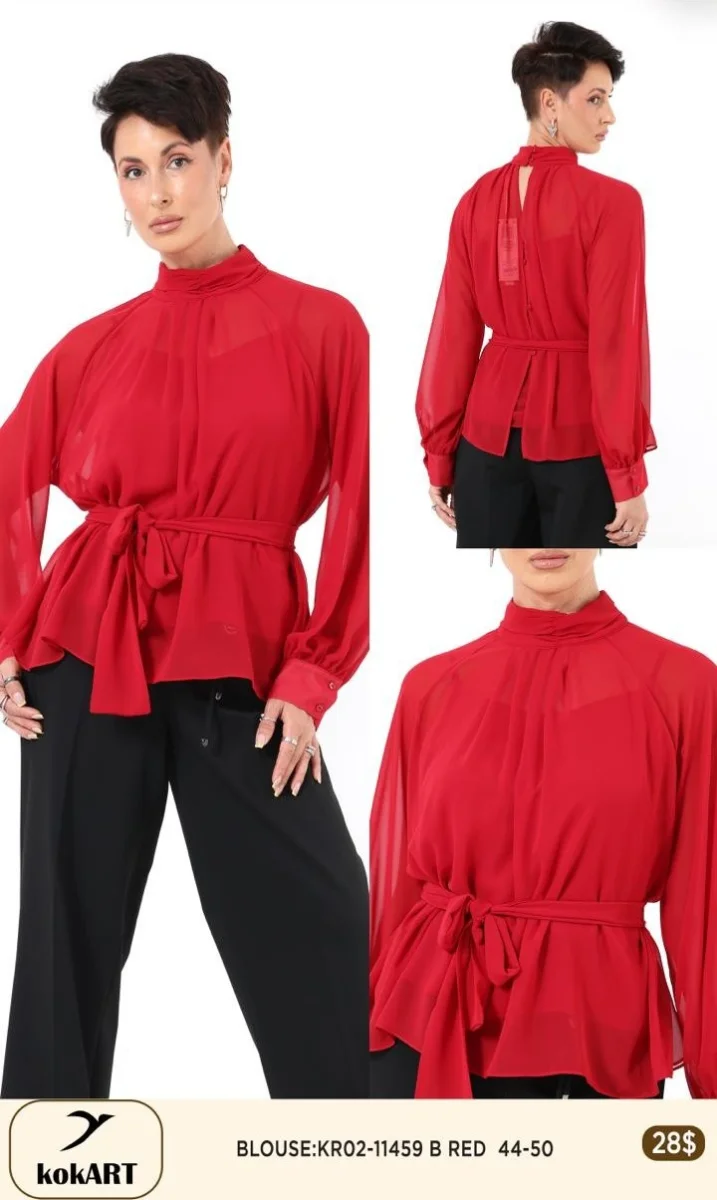 Блузка Esta Line (Red, модель 11459) оптом