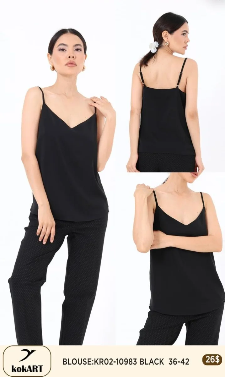 Блузка Esta Line (Black, модель 10983) оптом