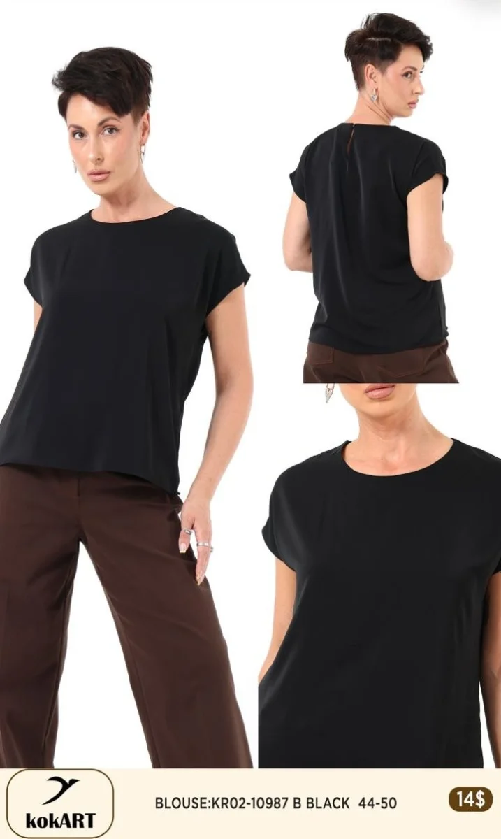 Блузка Esta Line (Black, модель 10987) оптом
