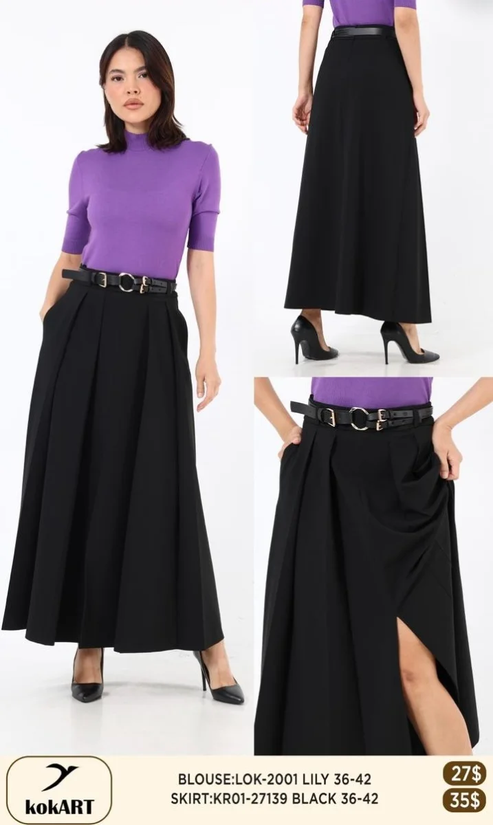 Юбка Esta Line (Black, модель 27139) оптом