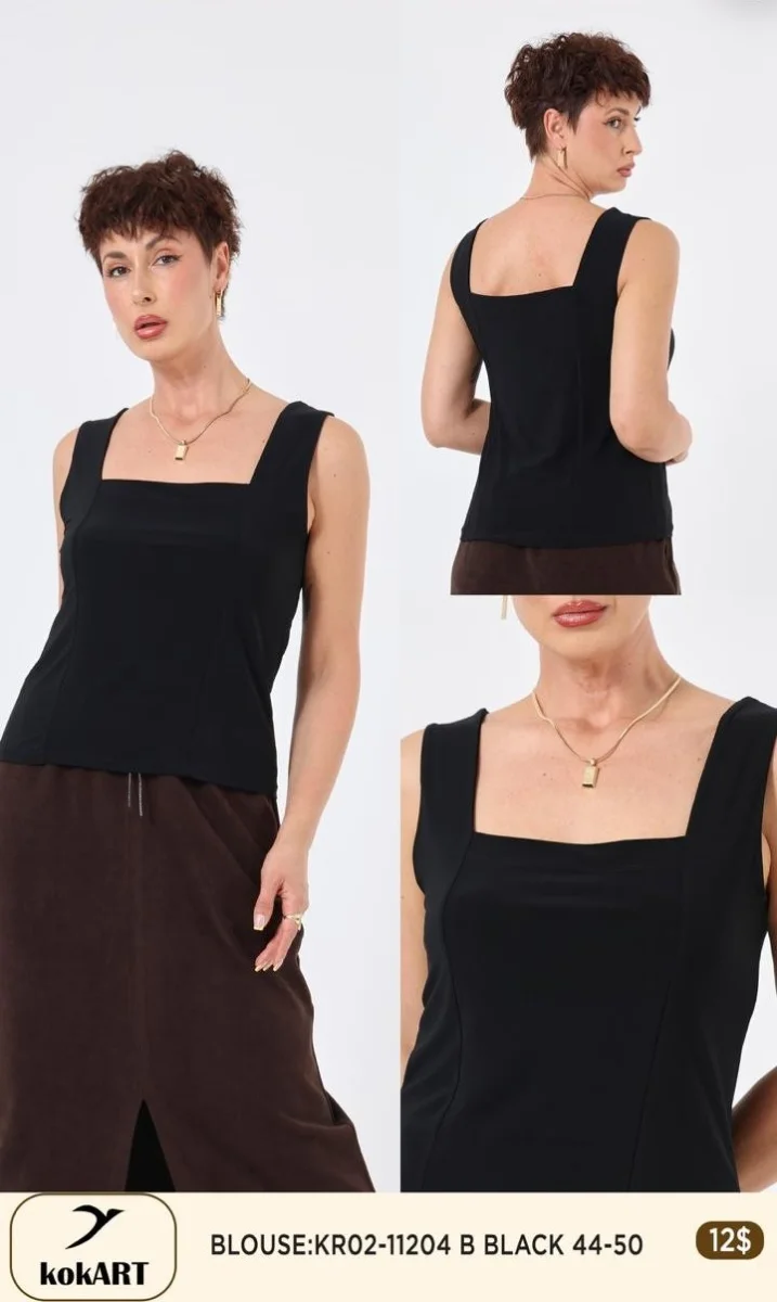 Блузка Esta Line (Black, модель 11204) оптом
