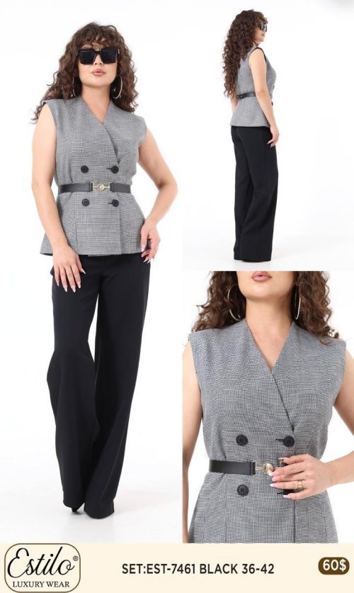 Костюмы и комплекты Esta Line (Black, модель EST-7461) оптом