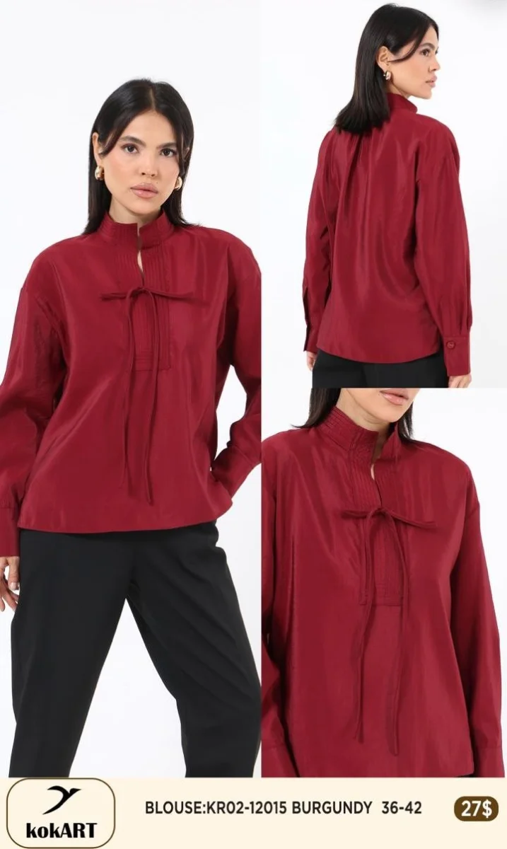Блузка Esta Line (Burgundy, модель 12015) оптом