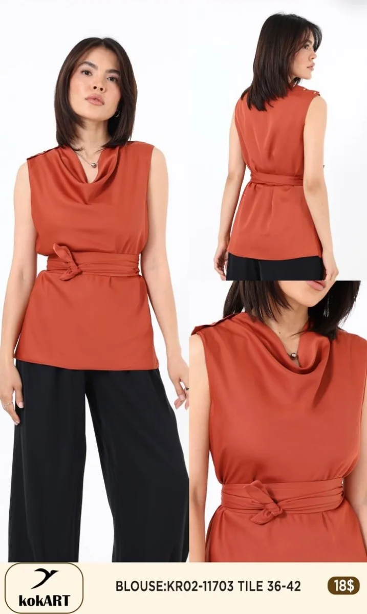Блузка Esta Line (Terracotta, модель 11703) оптом