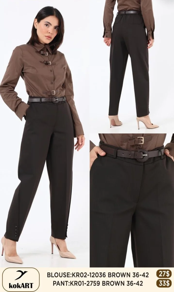 Брюки Esta Line (Brown, модель 2759) оптом