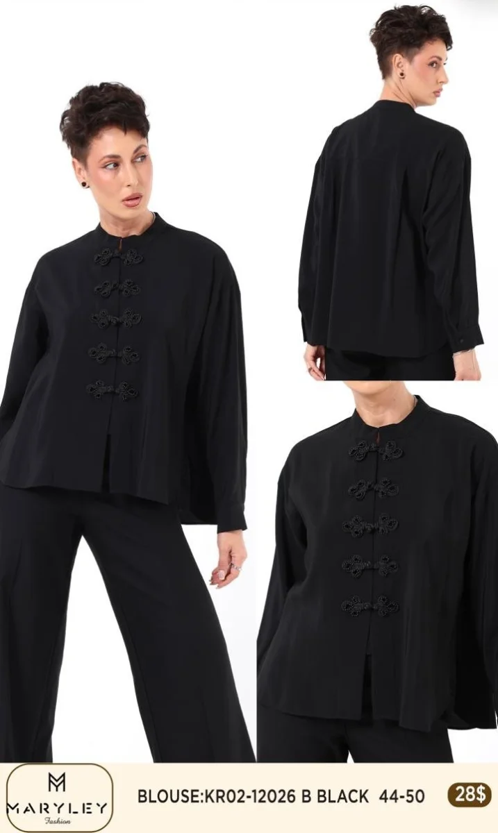Блузка Esta Line (Black, модель 12026) оптом