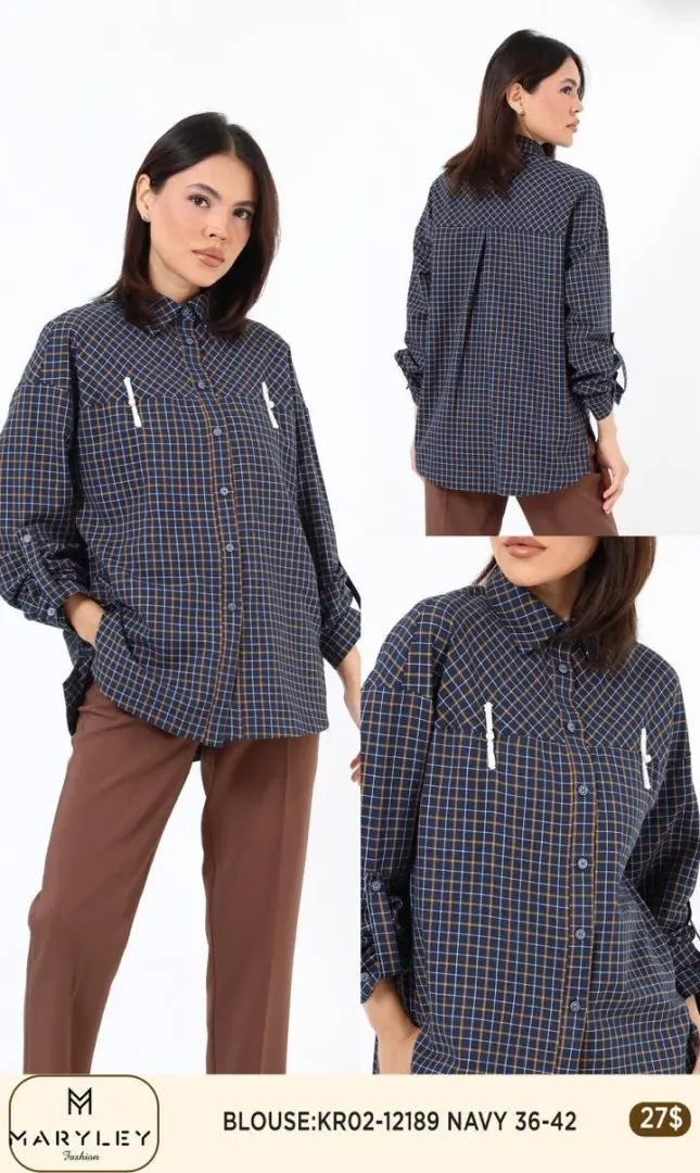 Блузка Esta Line (Navy, модель 12189) оптом
