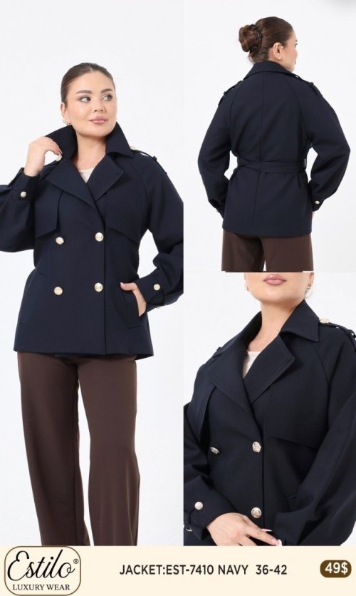 Жакет Esta Line (Navy, модель EST7410) оптом
