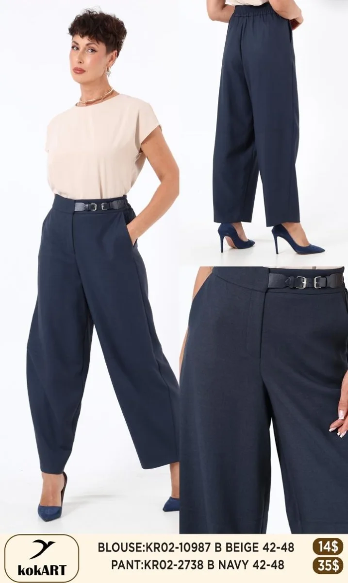 Брюки Esta Line (Navy, модель 2738) оптом