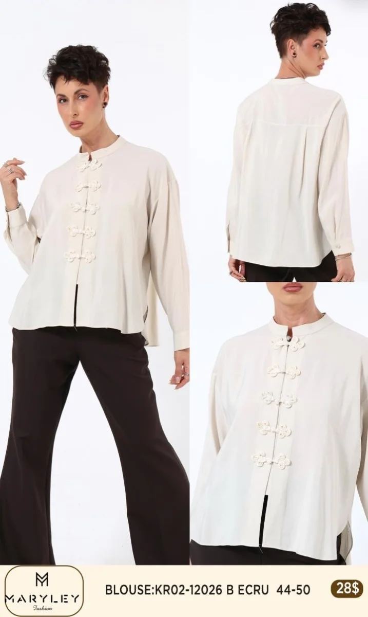 Блузка Esta Line (Cream, модель 12026) оптом