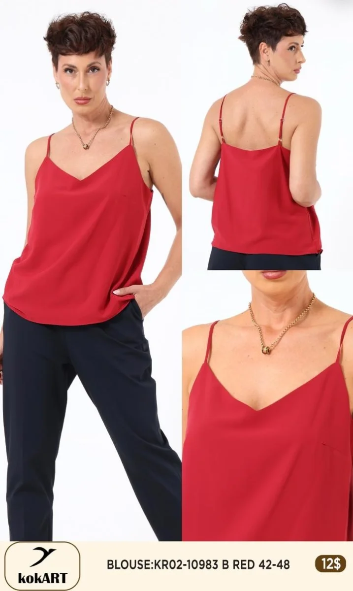 Блузка Esta Line (Red, модель 10983) оптом