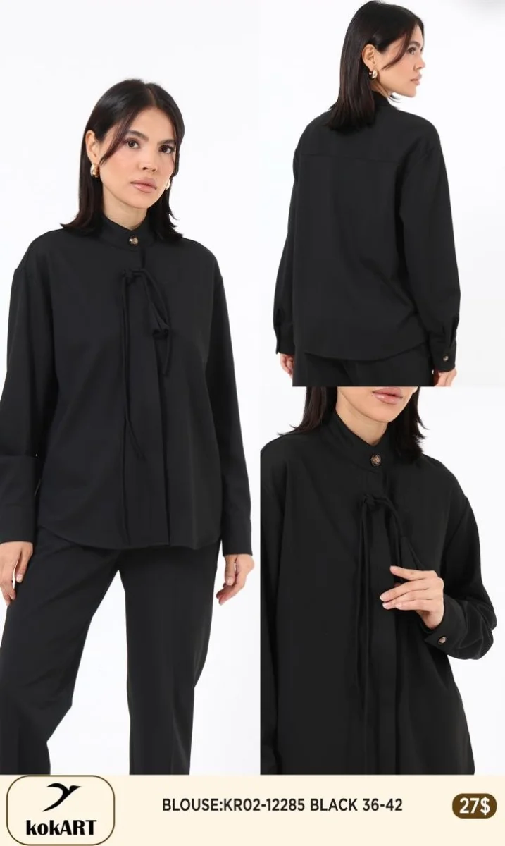 Блузка Esta Line (Black, модель 12285) оптом