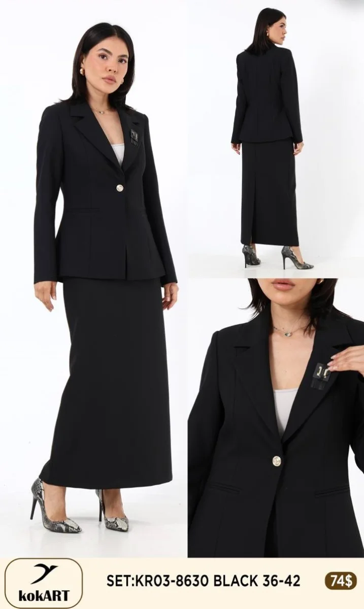 Костюмы и комплекты Esta Line (Black, модель 8630) оптом
