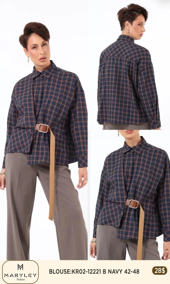 Блузка Esta Line (Navy, модель 12221) оптом