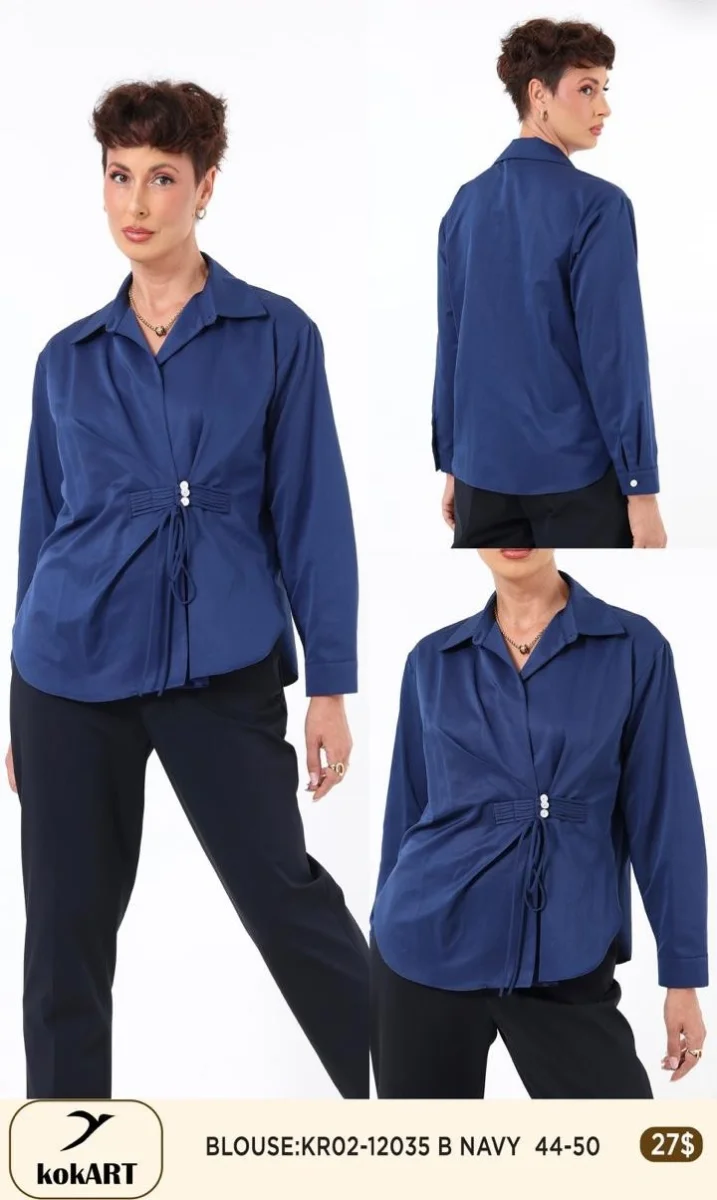 Блузка Esta Line (Navy, модель 12035) оптом