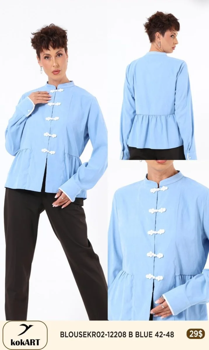 Блузка Esta Line (Blue, модель 12208) оптом