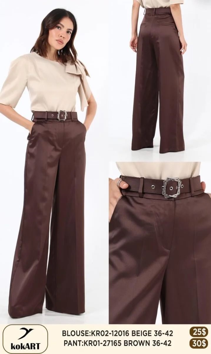 Брюки Esta Line (Brown, модель 27165) оптом