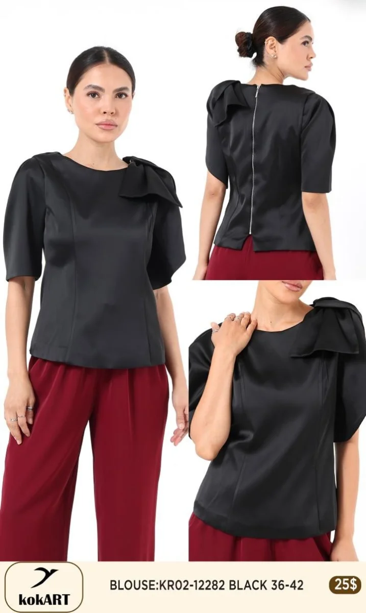 Блузка Esta Line (Black, модель 12282) оптом