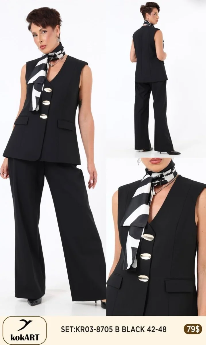 Костюмы и комплекты Esta Line (Black, модель 8705) оптом