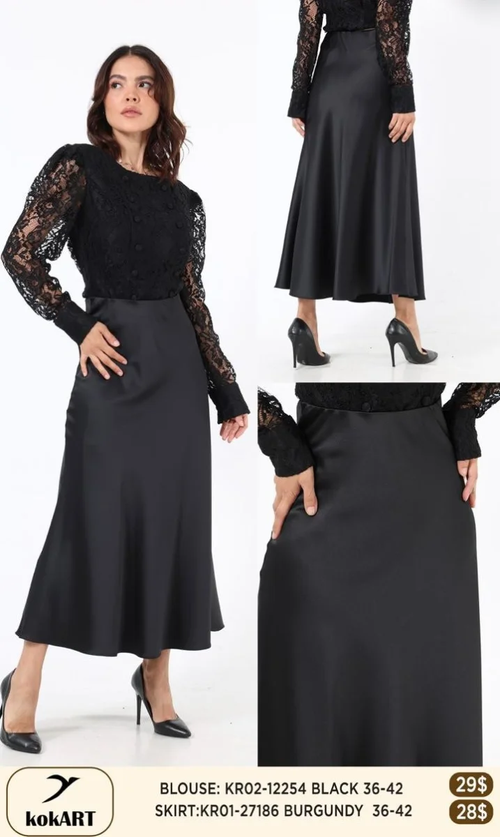 Блузка Esta Line (Black, модель 12254) оптом
