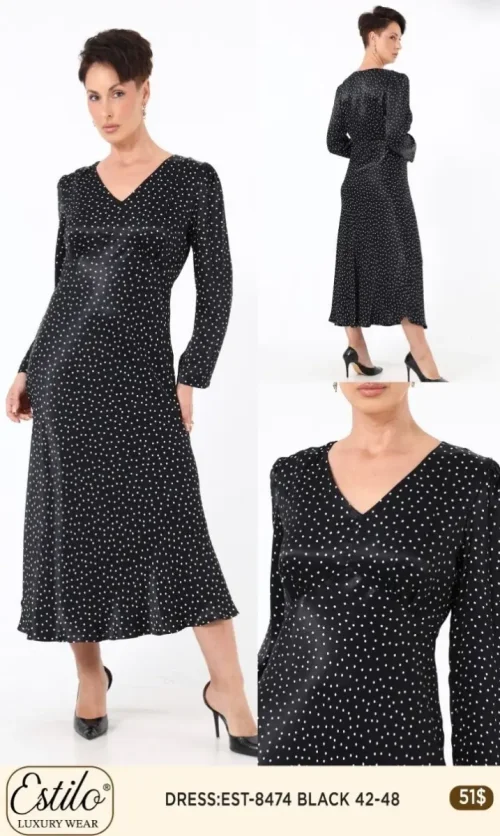 Платье Esta Line (Black, модель 8474) оптом