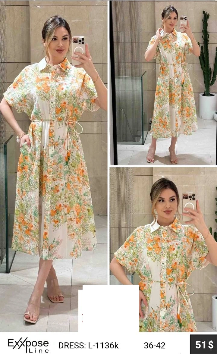 Платье EXXPOSE LINE (модель L-1136K) оптом